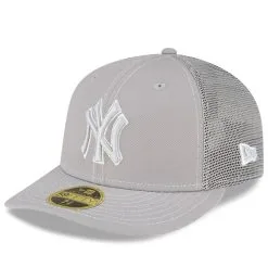 Men's New York Yankees New Era Gray 2023 On-Field Batting Practice Low Profile 59FIFTY Fitted Hat