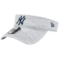 Men's New York Yankees New Era Gray Adjustable Visor