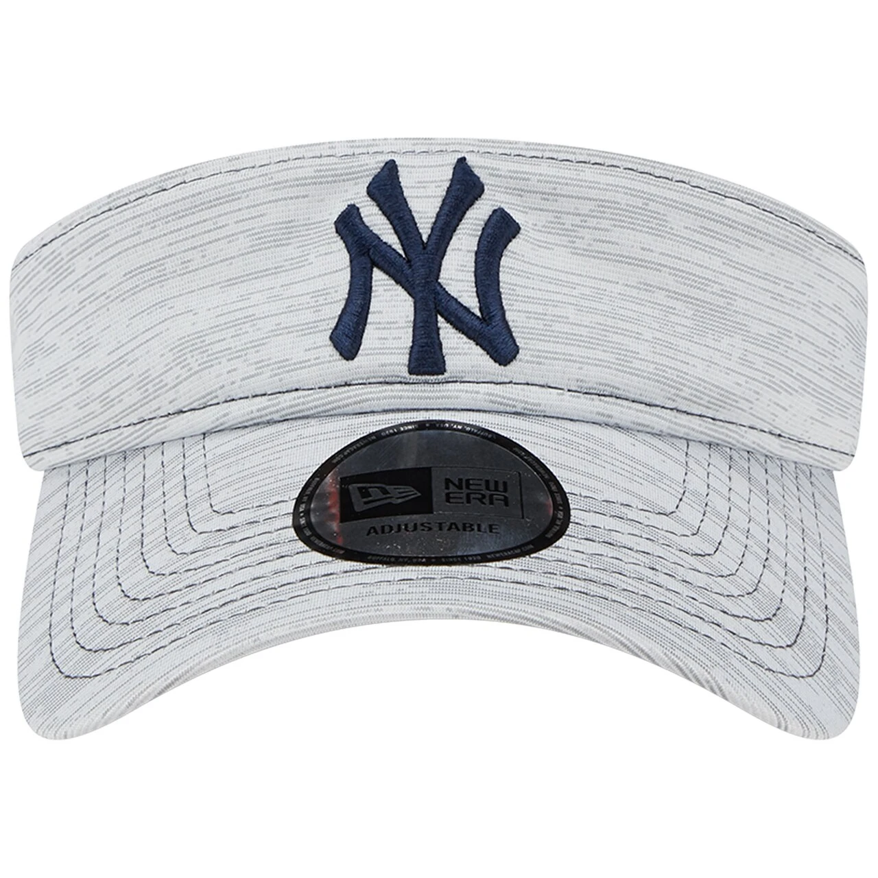 Men's New York Yankees New Era Gray Adjustable Visor 4 Men's New York Yankees New Era Gray Adjustable Visor - Image 2