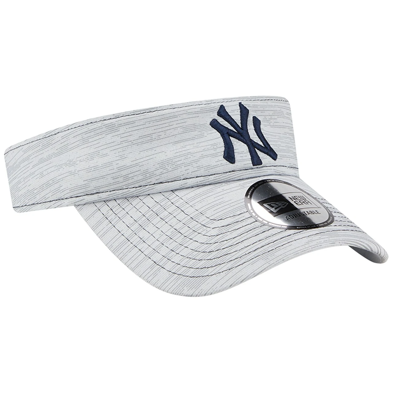 Men's New York Yankees New Era Gray Adjustable Visor 5 Men's New York Yankees New Era Gray Adjustable Visor - Image 3
