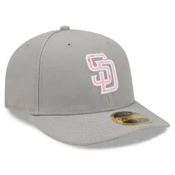 Men's San Diego Padres New Era Gray 2022 Mother's Day On-Field Low Profile 59FIFTY Fitted Hat -San Diego Padres Caps Sales mens new era gray san diego padres 2022 mothers day on field low profile 59fifty fitted hat pi4459000 altimages ff 4459319 4a94b263f91b6b301b61alt3 full