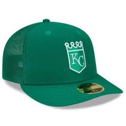Men's Kansas City Royals New Era Green 2022 St. Patrick's Day Low Profile 59FIFTY Fitted Hat -San Diego Padres Caps Sales mens new era green kansas city royals 2022 st patricks day low profile 59fifty fitted hat pi4418000 altimages ff 4418227 d9000f4ea0f17febd2c0alt3 full