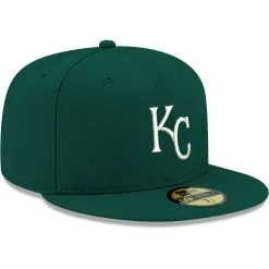 Men's Kansas City Royals New Era Green White Logo 59FIFTY Fitted Hat -San Diego Padres Caps Sales mens new era green kansas city royals white logo 59fifty fitted hat pi4705000 altimages ff 4705592 df0099ef2d6416bf60f7alt3 full