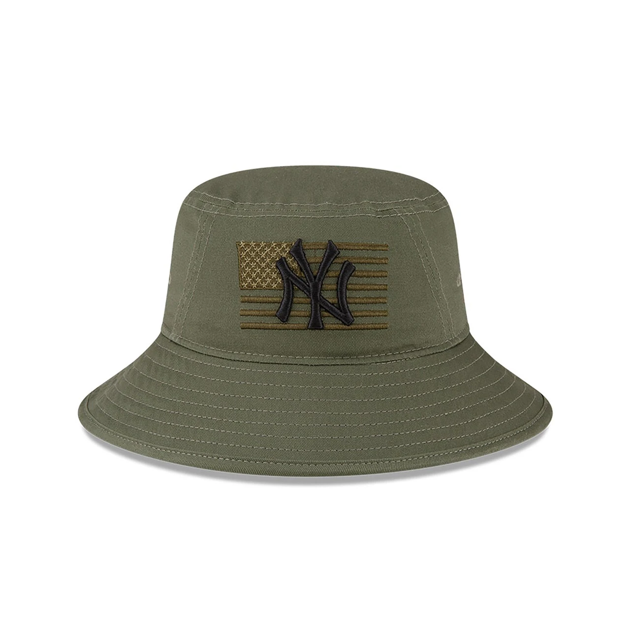 Men's New York Yankees New Era Green 2023 Armed Forces Day Bucket Hat 4 Men's New York Yankees New Era Green 2023 Armed Forces Day Bucket Hat - Image 2