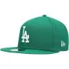 Men's Los Angeles Dodgers New Era Kelly Green White Logo 59FIFTY Fitted Hat