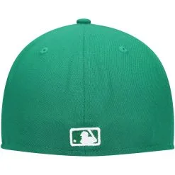 Men's New York Yankees New Era Kelly Green White Logo 59FIFTY Fitted Hat -San Diego Padres Caps Sales mens new era kelly green new york yankees white logo 59fifty fitted hat pi4208000 altimages ff 4208692 53fa025340833e13c267alt4 full