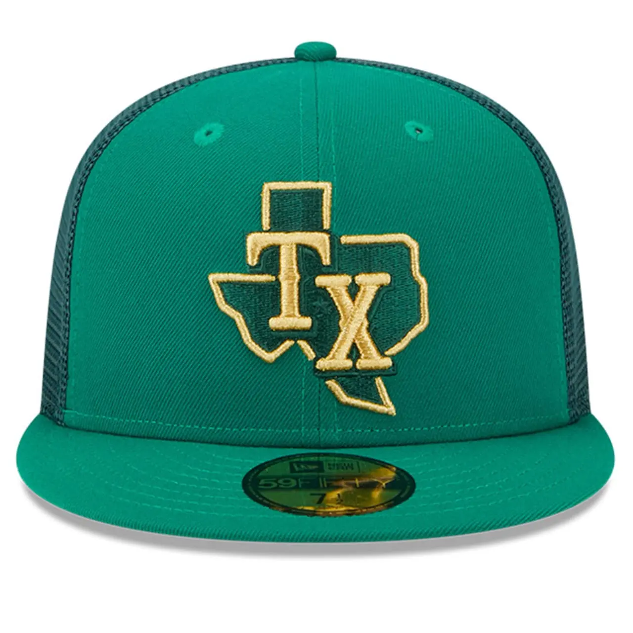 Men's Texas Rangers New Era Kelly Green 2023 St. Patrick's Day 59FIFTY Fitted Hat 4 Men's Texas Rangers New Era Kelly Green 2023 St. Patrick's Day 59FIFTY Fitted Hat - Image 2