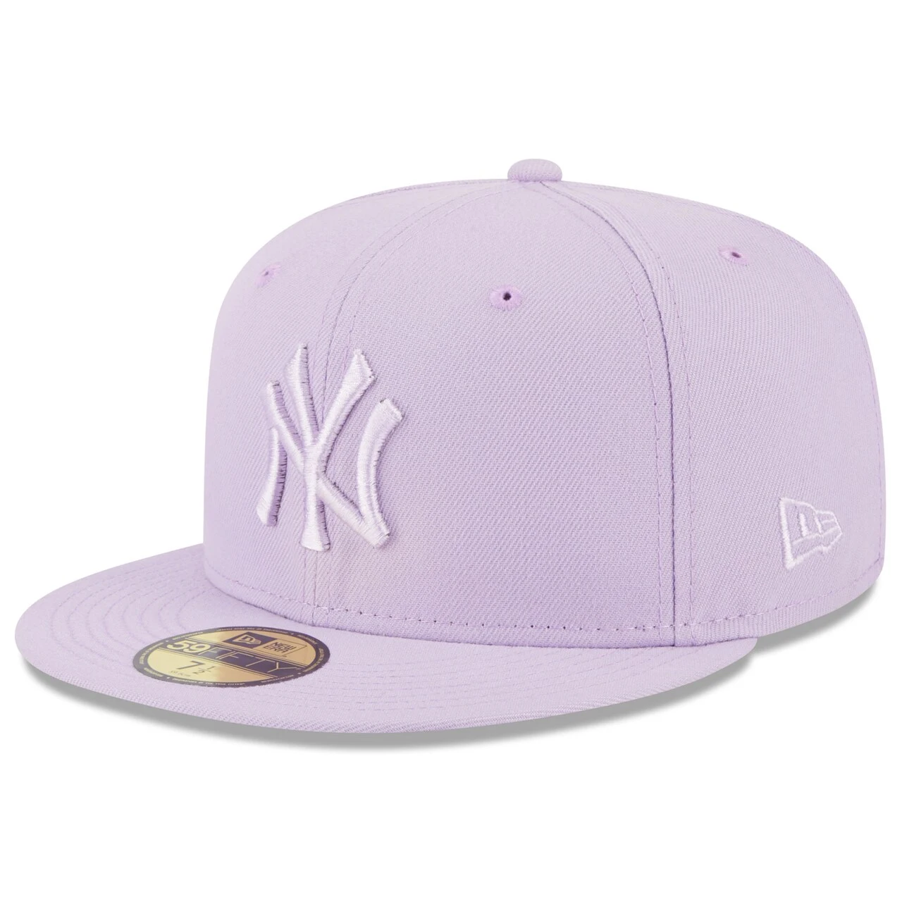 Men's New York Yankees New Era Lavender 2023 Spring Color Basic 59FIFTY Fitted Hat 3 Men's New York Yankees New Era Lavender 2023 Spring Color Basic 59FIFTY Fitted Hat