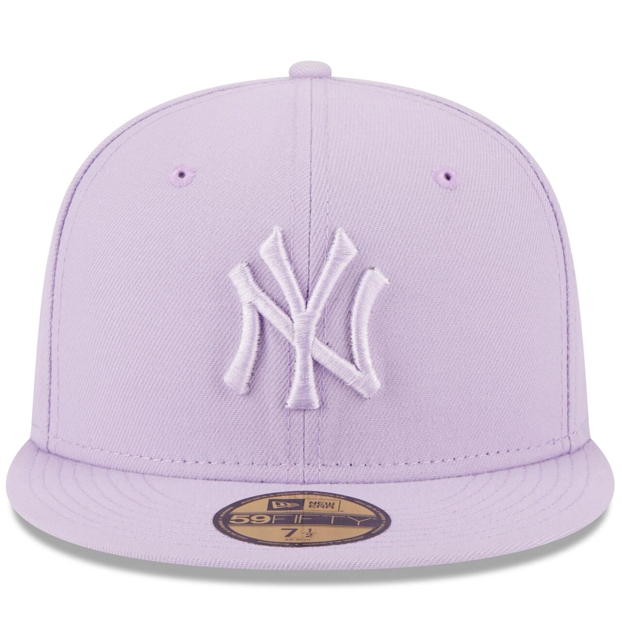 Men's New York Yankees New Era Lavender 2023 Spring Color Basic 59FIFTY Fitted Hat 4 Men's New York Yankees New Era Lavender 2023 Spring Color Basic 59FIFTY Fitted Hat - Image 2