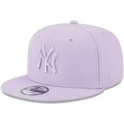 Men's New York Yankees New Era Lavender Spring Color Basic 9FIFTY Snapback Hat