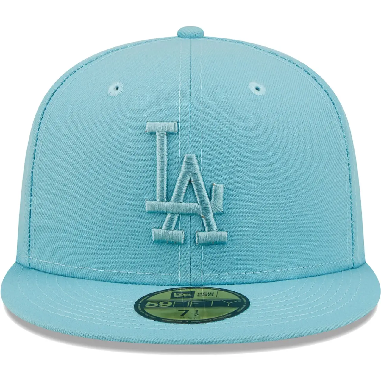 Men's Los Angeles Dodgers New Era Light Blue Color Pack 59FIFTY Fitted Hat 4 Men's Los Angeles Dodgers New Era Light Blue Color Pack 59FIFTY Fitted Hat - Image 2