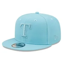 Men's Texas Rangers New Era Light Blue Color Pack Tonal 9FIFTY Snapback Hat