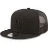 Men's Los Angeles Dodgers New Era Blackout Trucker 9FIFTY Snapback Hat -San Diego Padres Caps Sales mens new era los angeles dodgers blackout trucker 9fifty snapback hat pi4416000 altimages ff 4416119 723a7018ef46a23a6496alt1 full