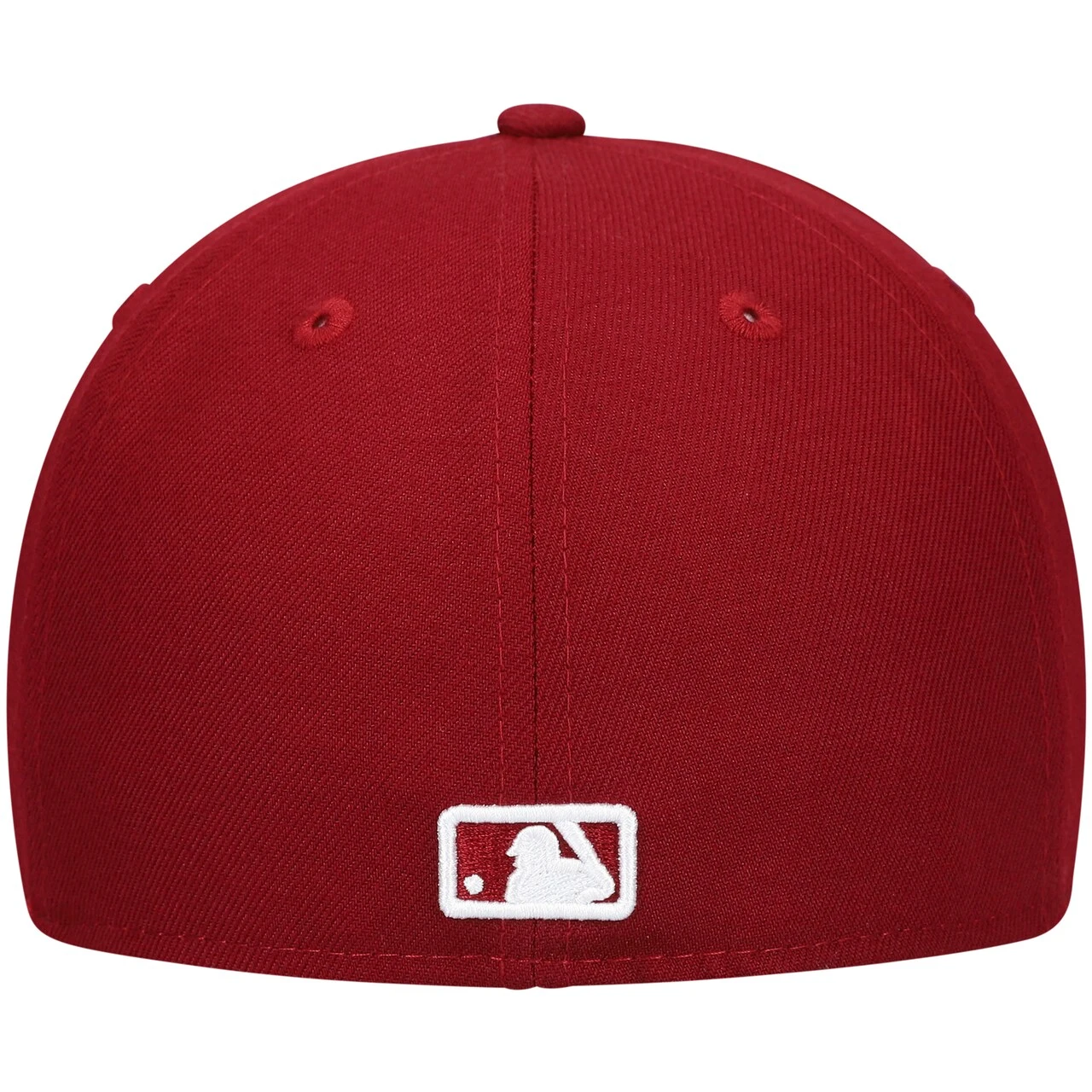 Men's New York Yankees New Era Maroon White Logo 59FIFTY Fitted Hat 6 Men's New York Yankees New Era Maroon White Logo 59FIFTY Fitted Hat - Image 4