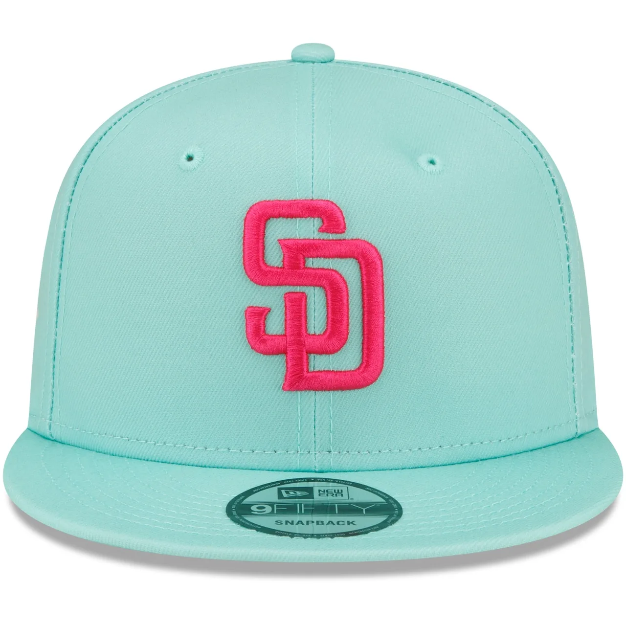 Men's San Diego Padres New Era Mint 2022 City Connect 9FIFTY Snapback Adjustable Hat 4 Men's San Diego Padres New Era Mint 2022 City Connect 9FIFTY Snapback Adjustable Hat - Image 2