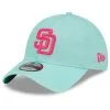 Men's San Diego Padres New Era Mint 2022 City Connect 9TWENTY Adjustable Hat