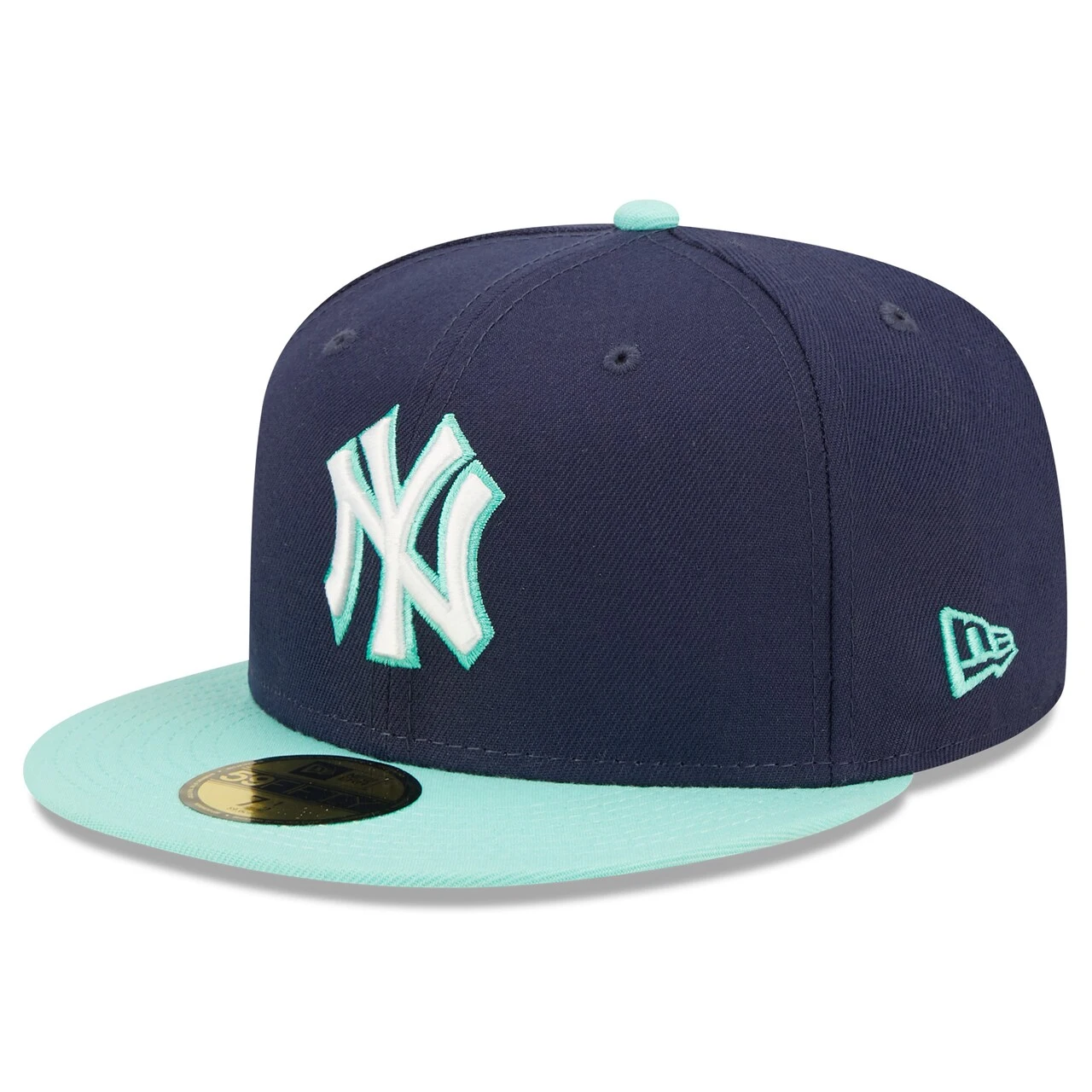 Men's New York Yankees New Era Navy 100th Anniversary Team UV 59FIFTY Fitted Hat 5 Men's New York Yankees New Era Navy 100th Anniversary Team UV 59FIFTY Fitted Hat - Image 3