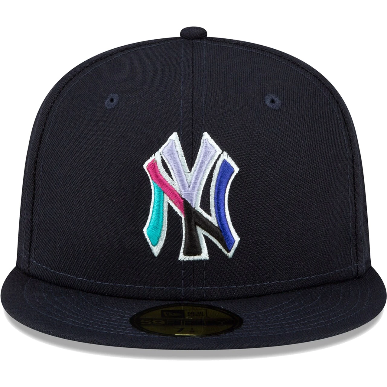 Men's New York Yankees New Era Navy 1996 World Series Polar Lights 59FIFTY Fitted Hat 4 Men's New York Yankees New Era Navy 1996 World Series Polar Lights 59FIFTY Fitted Hat - Image 2