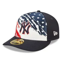 Men's New York Yankees New Era Navy 2022 4th Of July Low Profile 59FIFTY Fitted Hat
