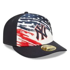 Men's New York Yankees New Era Navy 2022 4th Of July Low Profile 59FIFTY Fitted Hat -San Diego Padres Caps Sales mens new era navy new york yankees 2022 4th of july low profile 59fifty fitted hat pi4532000 altimages ff 4532985 61ee0e94e21c29f2ff1dalt3 full