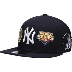Men's New York Yankees New Era Navy Historic World Series Champions 59FIFTY Fitted Hat