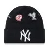 Men's New York Yankees New Era Navy Identity Cuffed Knit Hat