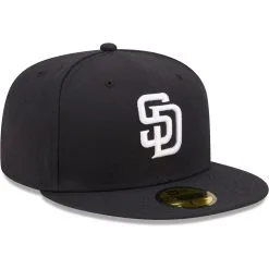 Men's San Diego Padres New Era Navy White Logo 59FIFTY Fitted Hat -San Diego Padres Caps Sales mens new era navy san diego padres white logo 59fifty fitted hat pi4693000 altimages ff 4693022 1ab42df7ba6847f00720alt3 full