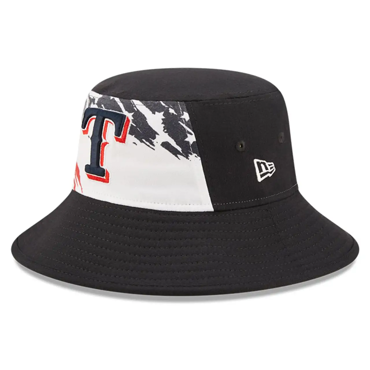 Men's Texas Rangers New Era Navy 2022 4th Of July Bucket Hat 3 Men's Texas Rangers New Era Navy 2022 4th Of July Bucket Hat