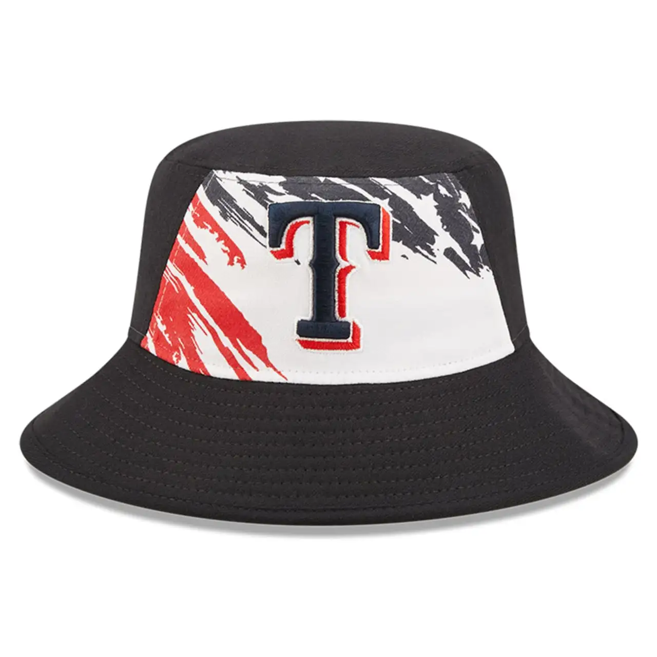 Men's Texas Rangers New Era Navy 2022 4th Of July Bucket Hat 4 Men's Texas Rangers New Era Navy 2022 4th Of July Bucket Hat - Image 2