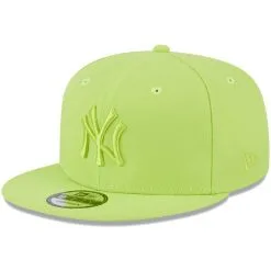 Men's New York Yankees New Era Neon Green Spring Color Basic 9FIFTY Snapback Hat