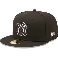 Men's New York Yankees New Era Black On Black Dub 59FIFTY Fitted Hat