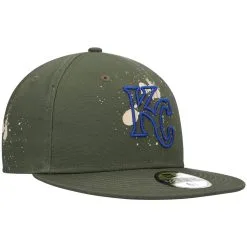 Men's Kansas City Royals New Era Olive Splatter 59FIFTY Fitted Hat -San Diego Padres Caps Sales mens new era olive kansas city royals splatter 59fifty fitted hat pi4272000 altimages ff 4272435 6ecda85ab570e35cb5d0alt3 full