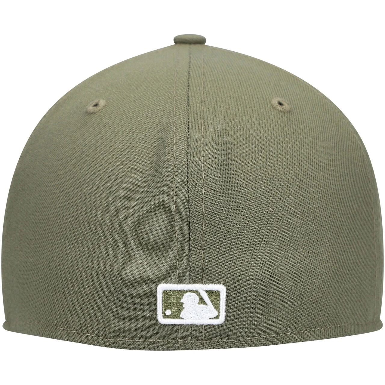 Men's New York Yankees New Era Olive White Logo 59FIFTY Fitted Hat 6 Men's New York Yankees New Era Olive White Logo 59FIFTY Fitted Hat - Image 4