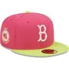 Men's Brooklyn Dodgers New Era Pink 1955 World Series Champions Beetroot Cyber 59FIFTY Fitted Hat -San Diego Padres Caps Sales mens new era pink brooklyn dodgers 1955 world series champions beetroot cyber 59fifty fitted hat pi4692000 altimages ff 4692834 929f2a558135a06d6646alt1 full