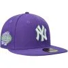 Men's New York Yankees New Era Purple Lime Side Patch 59FIFTY Fitted Hat -San Diego Padres Caps Sales mens new era purple new york yankees lime side patch 59fifty fitted hat ss5 p 200003612pv 1u aoq00dhn3gwij8gelbhjv oxol12dt5unsnbvx7npr