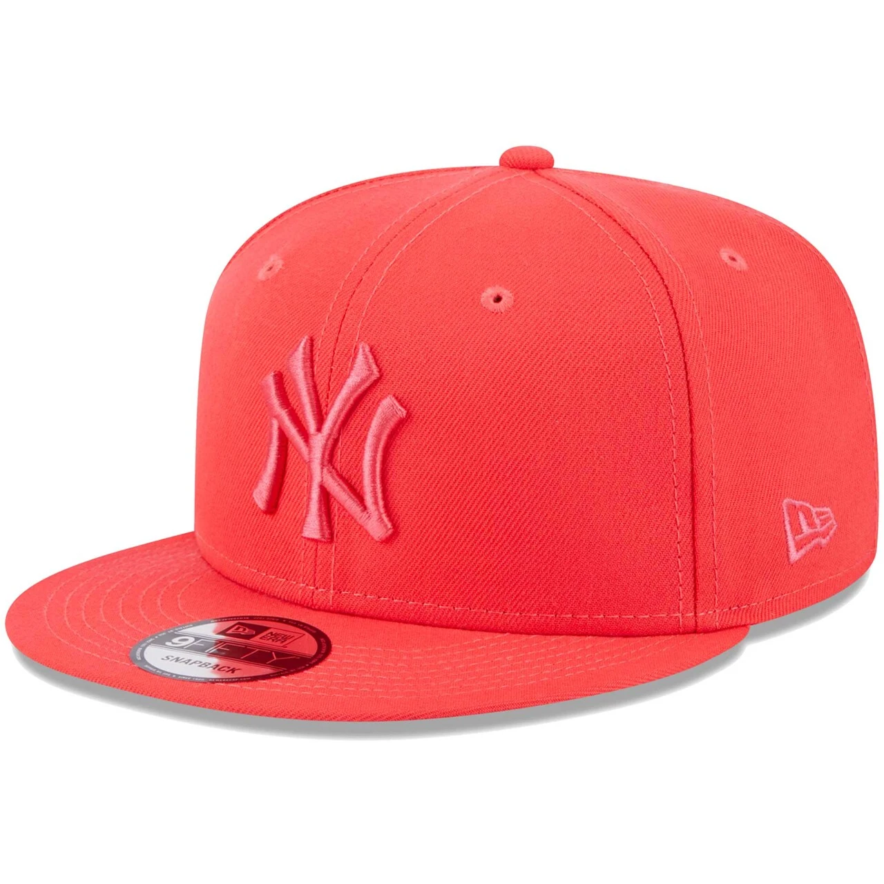 Men's New York Yankees New Era Red Spring Color Basic 9FIFTY Snapback Hat 3 Men's New York Yankees New Era Red Spring Color Basic 9FIFTY Snapback Hat