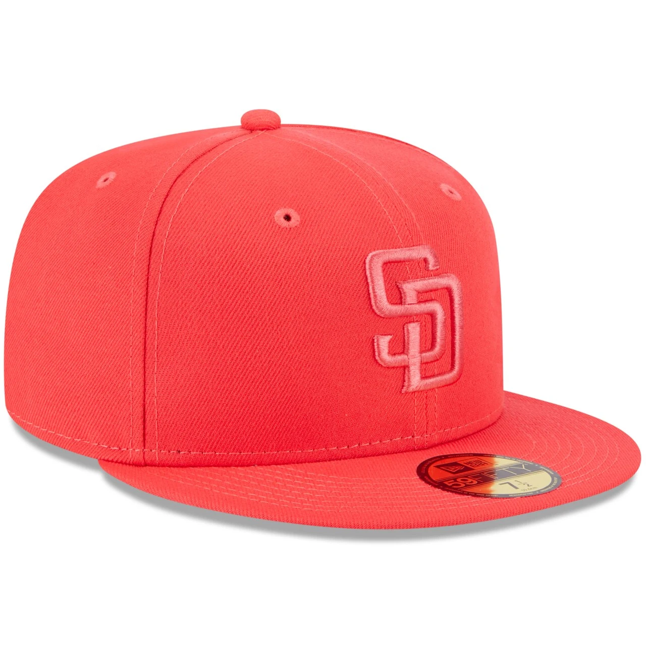 Men's San Diego Padres New Era Red 2023 Spring Color Basic 59FIFTY Fitted Hat 5 Men's San Diego Padres New Era Red 2023 Spring Color Basic 59FIFTY Fitted Hat - Image 3