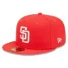 Men's San Diego Padres New Era Red Lava Highlighter Logo 59FIFTY Fitted Hat -San Diego Padres Caps Sales mens new era red san diego padres lava highlighter logo 59fifty fitted hat ss5 p 4794642pv 1u omqhy9tftyj72piuo6zqv sdeoeknwjnhm9ldxmzlt