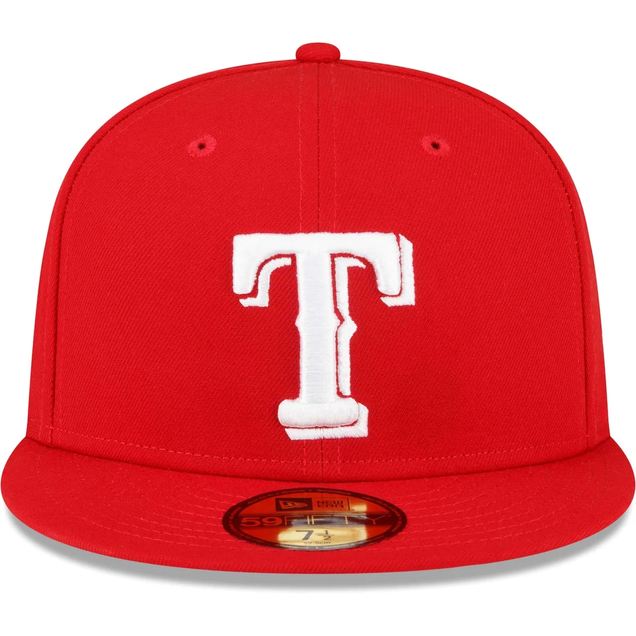 Men's Texas Rangers New Era Red Sidepatch 59FIFTY Fitted Hat 4 Men's Texas Rangers New Era Red Sidepatch 59FIFTY Fitted Hat - Image 2