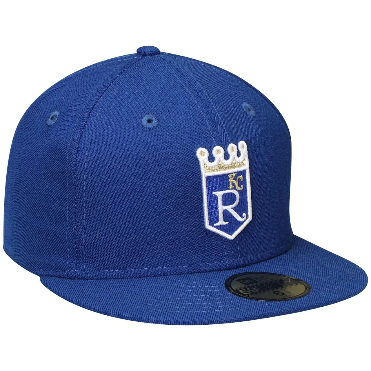 Men's Kansas City Royals New Era Royal Cooperstown Collection Logo 59FIFTY Fitted Hat 5 Men's Kansas City Royals New Era Royal Cooperstown Collection Logo 59FIFTY Fitted Hat - Image 3