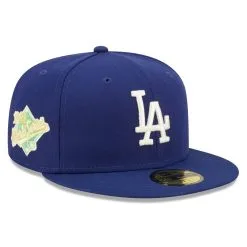 Men's Los Angeles Dodgers New Era Royal 1988 World Series Champions Citrus Pop UV 59FIFTY Fitted Hat