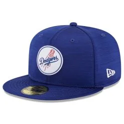 Men's Los Angeles Dodgers New Era Royal 2023 Clubhouse 59FIFTY Fitted Hat