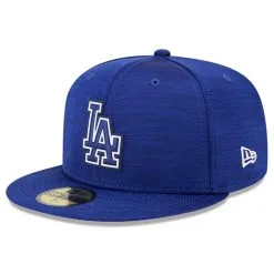 Men's Los Angeles Dodgers New Era Royal 2023 Clubhouse 59FIFTY Fitted Hat