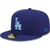 Men's Los Angeles Dodgers New Era Royal Monochrome Camo 59FIFTY Fitted Hat