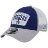 Men's Los Angeles Dodgers New Era Royal Two-Tone Patch 9FORTY Snapback Hat