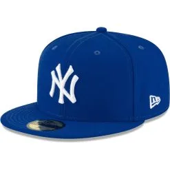 Men's New York Yankees New Era Royal White Logo 59FIFTY Fitted Hat
