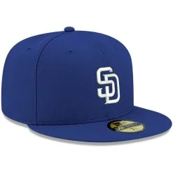 Men's San Diego Padres New Era Royal White Logo 59FIFTY Fitted Hat -San Diego Padres Caps Sales mens new era royal san diego padres white logo 59fifty fitted hat pi4208000 altimages ff 4208738 0edee248175d4b245050alt3 full
