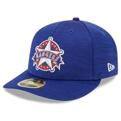 Men's Texas Rangers New Era Royal 2023 Clubhouse Low Profile 59FIFTY Fitted Hat
