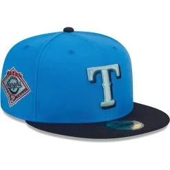 Men's Texas Rangers New Era Royal 59FIFTY Fitted Hat