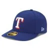 Men's Texas Rangers New Era Royal Game Authentic Collection On-Field Low Profile 59FIFTY Fitted Hat